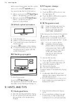 Preview for 16 page of AEG T8DER945C User Manual