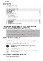 Preview for 2 page of AEG T8DHC846C User Manual