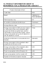 Preview for 60 page of AEG T9DEN87CC User Manual