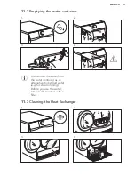 Предварительный просмотр 17 страницы AEG TB5051TW User Manual