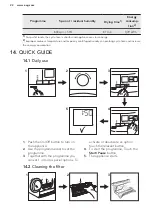 Предварительный просмотр 22 страницы AEG TB5051TW User Manual