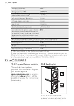 Предварительный просмотр 22 страницы AEG TB6080TW User Manual