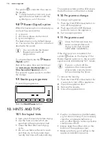 Preview for 16 page of AEG TB7053TW User Manual