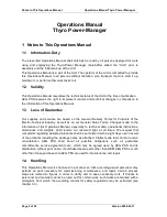 Preview for 2 page of AEG Thyro-Power Manager Operation Manual