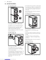 Предварительный просмотр 8 страницы AEG TP6060TW User Manual