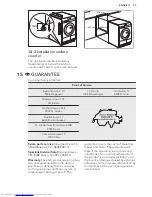 Предварительный просмотр 23 страницы AEG TP6060TW User Manual