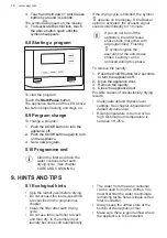 Предварительный просмотр 18 страницы AEG TR818P4B User Manual