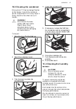 Preview for 21 page of AEG TR819P4B User Manual