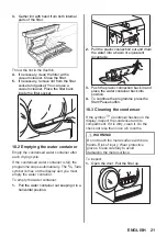 Предварительный просмотр 21 страницы AEG TR849P4B User Manual