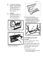 Предварительный просмотр 21 страницы AEG TR85CW84 User Manual