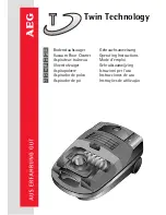 AEG Twin Technology Operating Instructions Manual preview