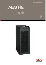 AEG UPS 10 kVA User Manual preview