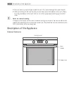 Предварительный просмотр 4 страницы AEG USER MANUAL BUILT-IN ELECTRIC OVEN B5701-5 User Manual