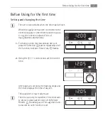 Предварительный просмотр 7 страницы AEG USER MANUAL BUILT-IN ELECTRIC OVEN B5701-5 User Manual