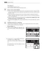 Предварительный просмотр 14 страницы AEG USER MANUAL BUILT-IN ELECTRIC OVEN B5701-5 User Manual