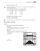 Preview for 19 page of AEG USER MANUAL BUILT-IN ELECTRIC OVEN B5701-5 User Manual