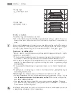 Preview for 20 page of AEG USER MANUAL BUILT-IN ELECTRIC OVEN B5701-5 User Manual