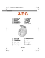 Предварительный просмотр 1 страницы AEG USR 5516 Operating Manual