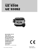 Предварительный просмотр 1 страницы AEG UZ 930S Instructions For Use Manual