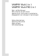 Предварительный просмотр 1 страницы AEG VAMPYR Multi Operating Instructions Manual