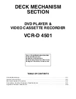 Preview for 60 page of AEG VCR-D 4501 Service Manual