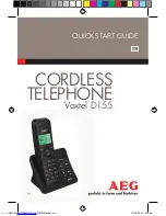 AEG Voxtel D155 Quick Start Manual preview