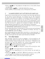 Preview for 89 page of AEG Voxtel D205 Quick Start Manual