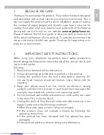 Preview for 3 page of AEG Voxtel D220BT Quick Start Manual