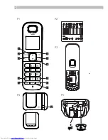 Предварительный просмотр 2 страницы AEG Voxtel D550 Quick User Manual