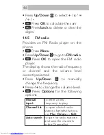 Preview for 46 page of AEG Voxtel M310 User Manual