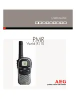 Preview for 1 page of AEG Voxtel R110 User Manual