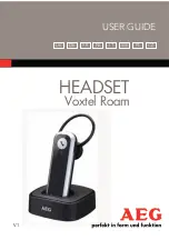 AEG Voxtel Roam User Manual preview