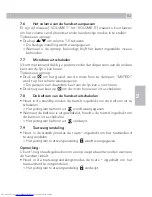 Preview for 83 page of AEG Voxtel S105 Quick Start Manual