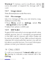 Preview for 34 page of AEG Voxtel SM315 User Manual