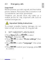 Preview for 7 page of AEG Voxtel SM420 Quick Start Manual