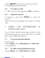 Preview for 14 page of AEG Voxtel SM420 Quick Start Manual