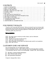 Preview for 3 page of AEG VS92903M User Manual