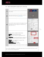 Preview for 19 page of AEG WIFI200 Installation Manual