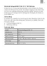 Preview for 5 page of AEG WM 18 Instructions For Use Manual