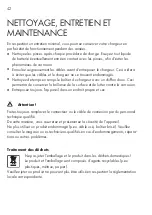 Preview for 42 page of AEG WM 18 Instructions For Use Manual