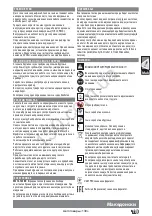 Предварительный просмотр 122 страницы AEG WS 10-115 Instructions Manual