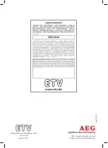 Preview for 60 page of AEG WZD 5648 Instruction Manual