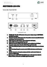 Предварительный просмотр 9 страницы Aegis 4KEXTENDER-100 User Manual