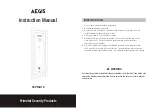 Aegis 55PMD18 Instruction Manual preview