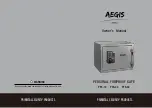 Предварительный просмотр 1 страницы Aegis PFS-10 Owner'S Manual