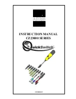 Предварительный просмотр 1 страницы Aegis QuickSwitch CZ2280 Instruction Manual