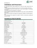 Предварительный просмотр 4 страницы Aegis SWT-HDMI-1000 User Manual