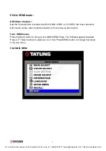 Предварительный просмотр 11 страницы Aegis Tatung TME32A User Manual