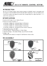 Preview for 1 page of AEI PROTECT-ON SYSTEMS APO DA-12 Quick Start Manual