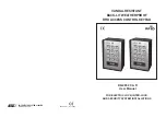 AEI PROTECT-ON SYSTEMS DK-2852C User Manual preview